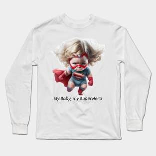 baby superhero Long Sleeve T-Shirt